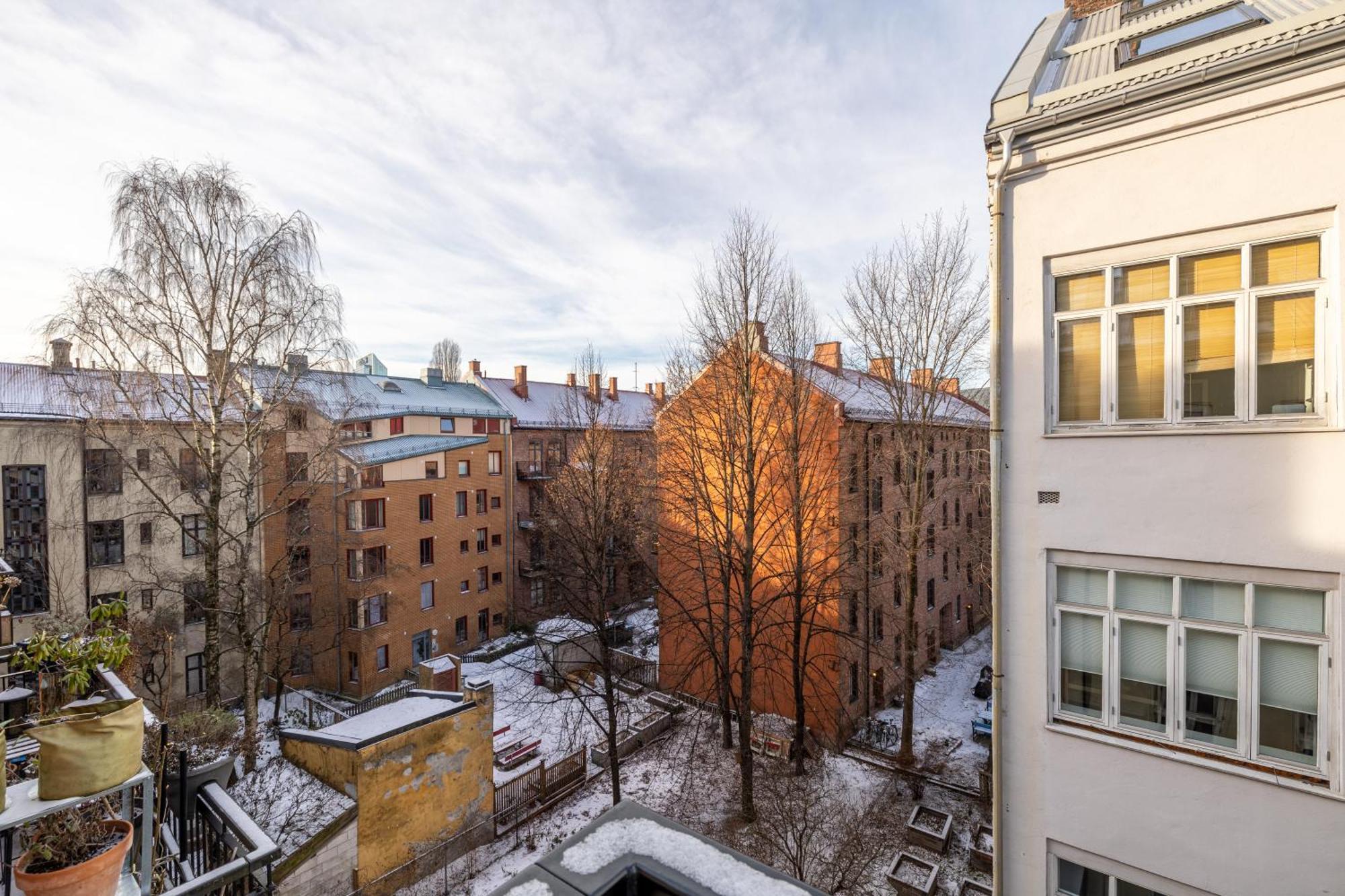 Beautiful Space With Balcony Осло Экстерьер фото