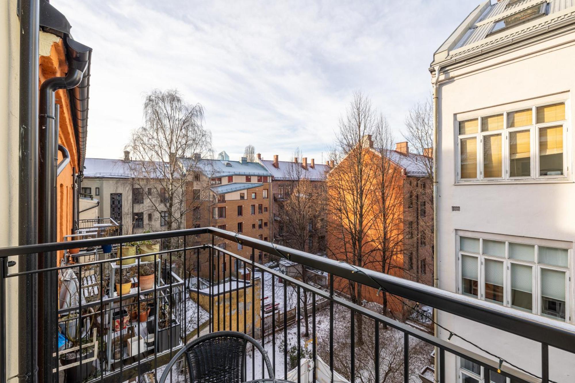 Beautiful Space With Balcony Осло Экстерьер фото